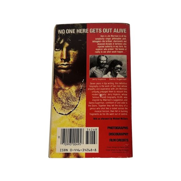 No One Here Gets Out Alive Paperback by Danny Sugerman and Jerry Hopkins - Picture 2 of 6